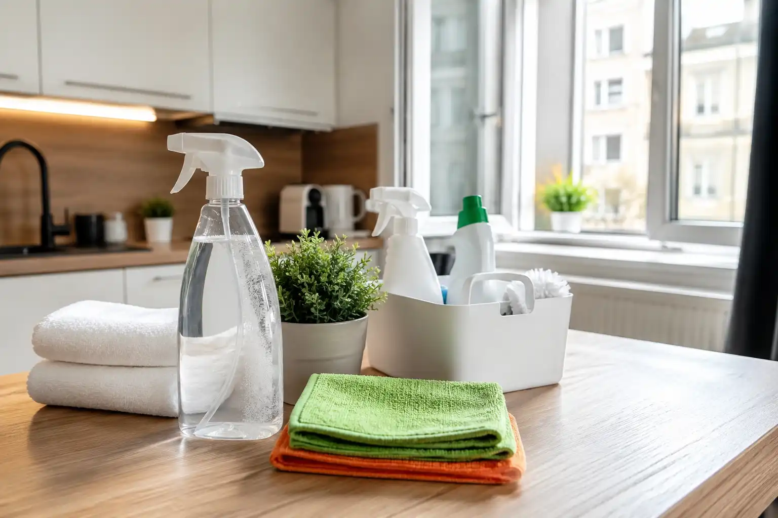 Thorough apartment cleaning after cigarette smoke